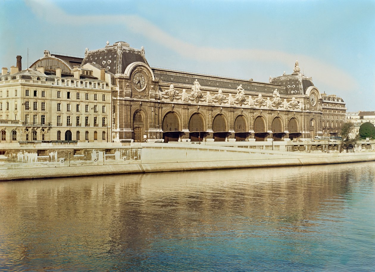 View of the Gare d'Orsay (now Musee d'Orsay)